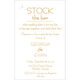 Red or White Wine Die-cut Invitations Image 2 of 2